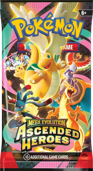 Ascended Heroes English Pokémon booster pack, factory sealed