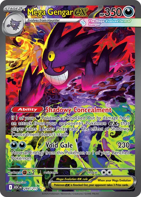 Mega Gengar ex 284/217