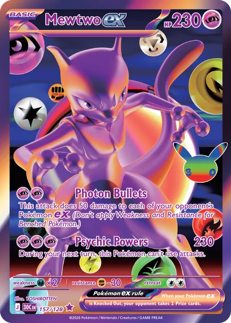 Mewtwo ex 157/128